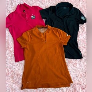 Set of Women’s golf polos (3)
